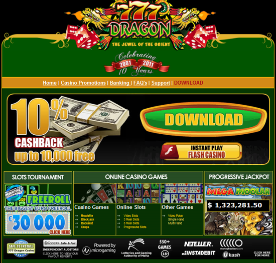 777 Dragon Casino Download