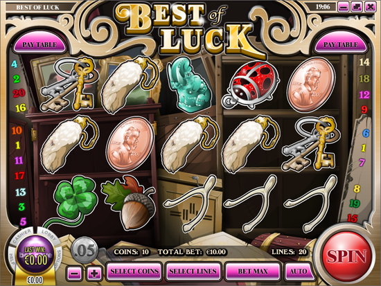best of luck slot