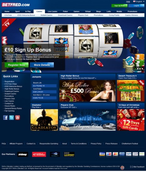 Betfred Casino | Online casino review