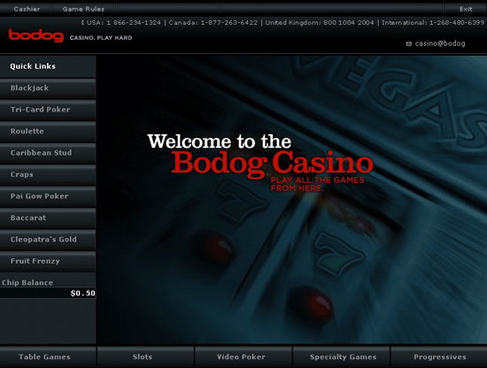 bodog casino lobby