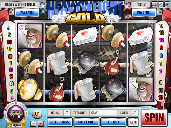 heavyweight gold slot