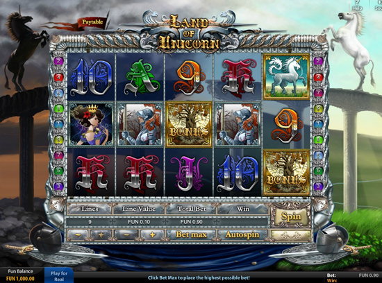 land of unicorn slot