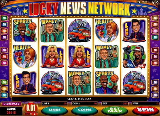 lucky news network slot