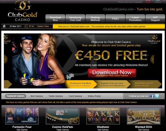 club gold casino