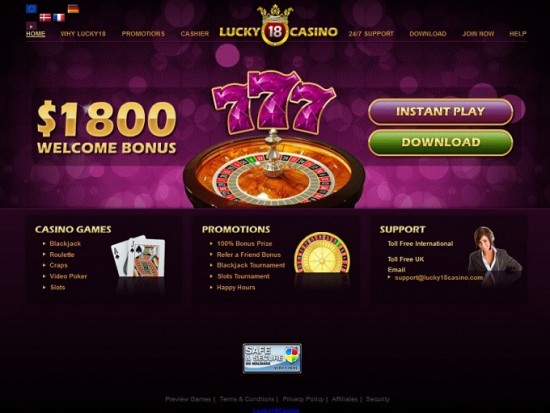 lucky 18 casino