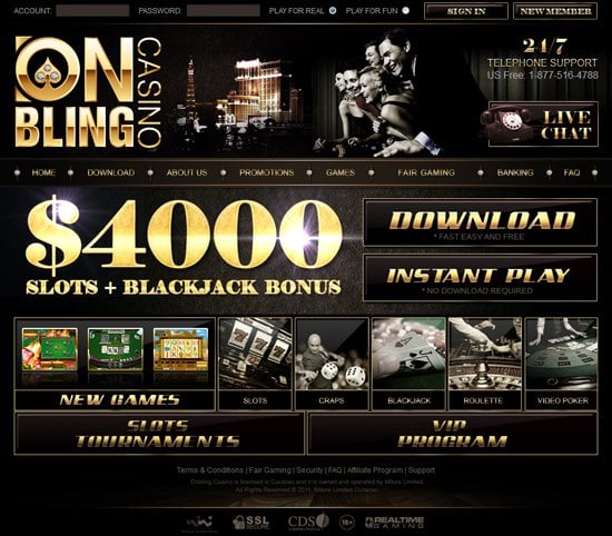 Onbling Mobile Casino