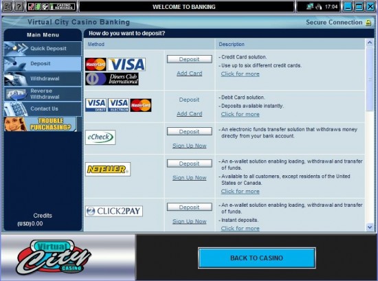 Virtual City Casino