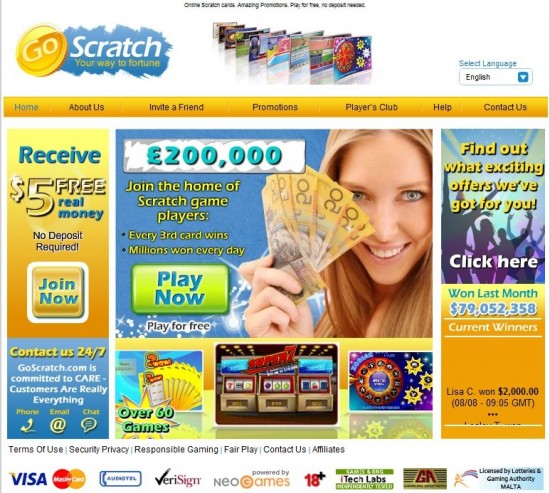 Go Scratch Casino