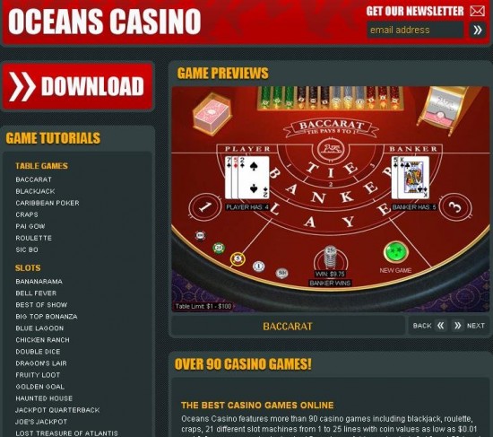 Oceans Casino