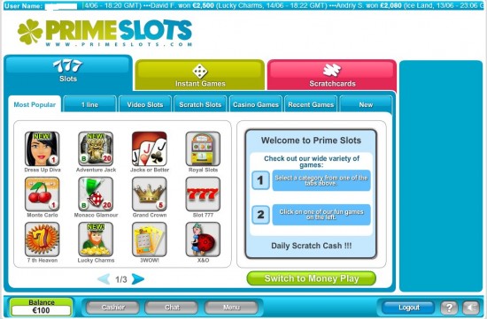 Prime Slots Casino