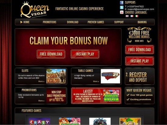 Queen Vegas Casino