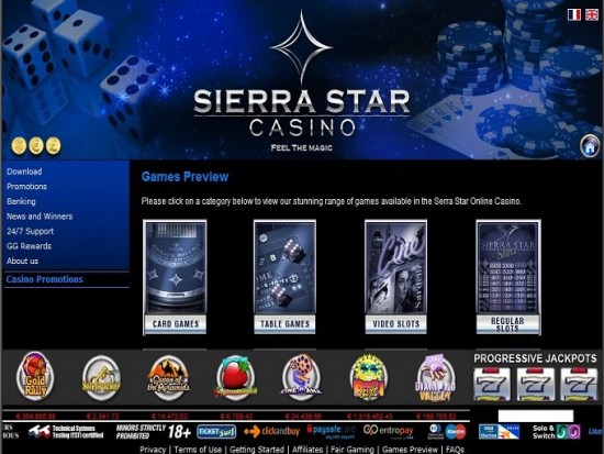 Sierra Star Casino