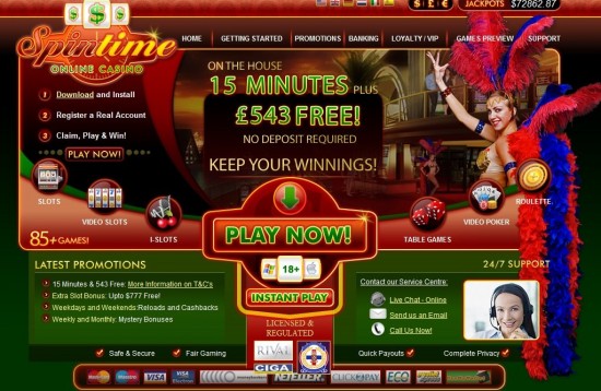 SpinTime Casino