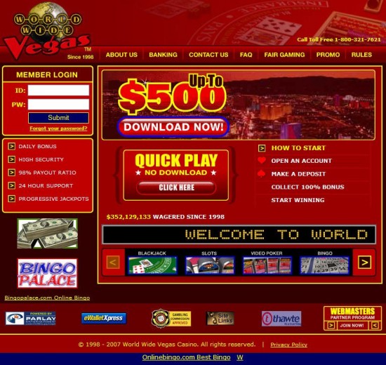 World Wide Vegas Casino