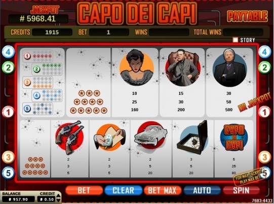 capo dei capi slot machine 