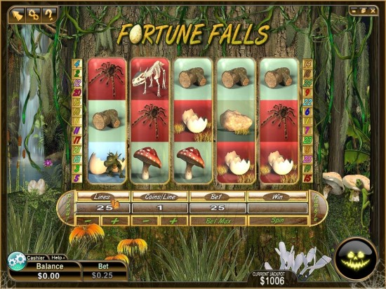 fortune falls slot machine