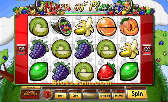 horn of plenty slot