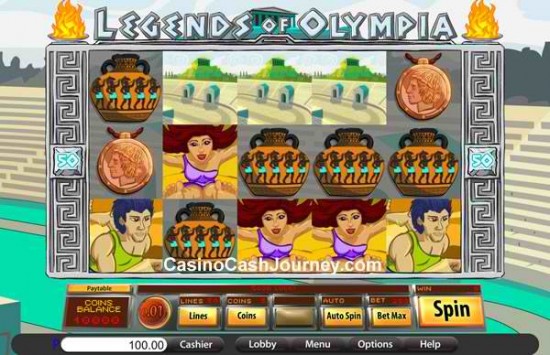 legends of olympia slot