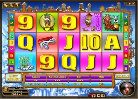 squirrel pike video slot machine