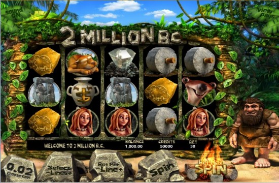 2 million b c slot