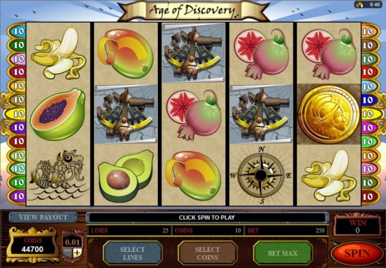 age of discovery slot