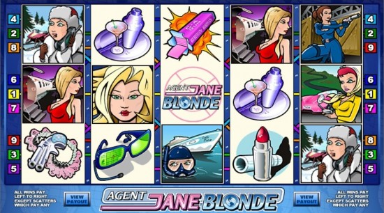 agent jane blonde slot