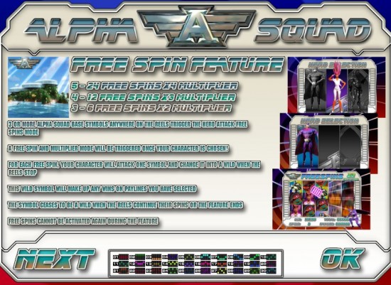 alpha squad video slot