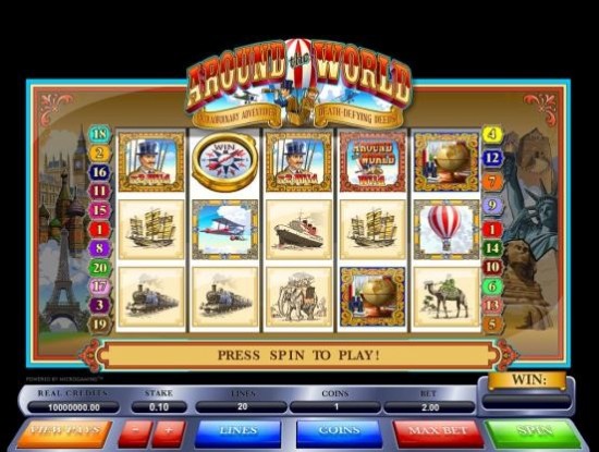 around the world slot