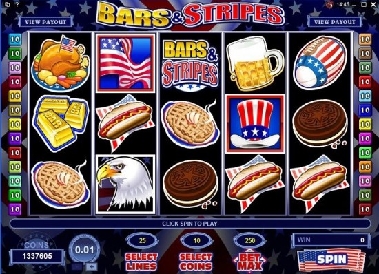 bars and stripes slot