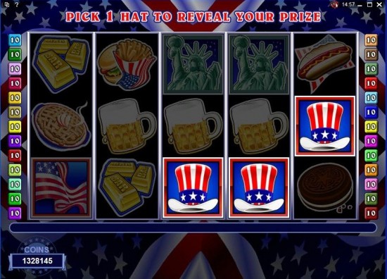 bars and stripes video slot