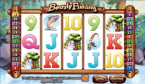 bearly fishing slot