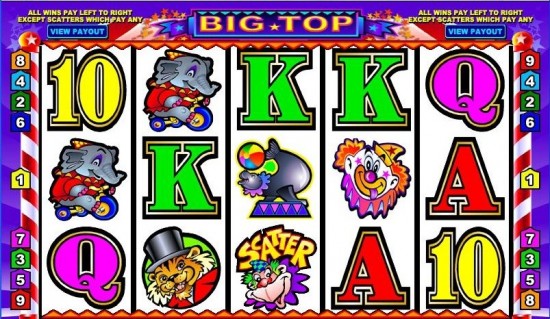 big top slot