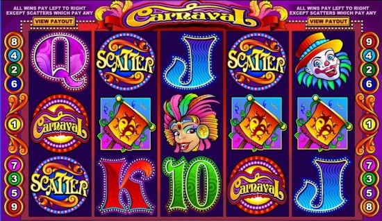 carnaval video slot