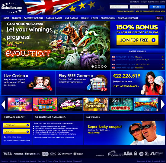 casino euro