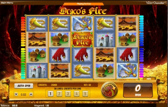 dracos fire slot