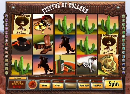 fistful of dollars slot