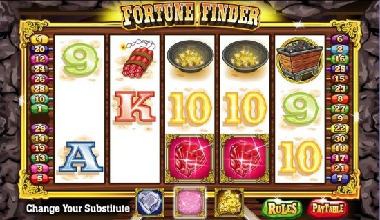 fortune finder video slot machine