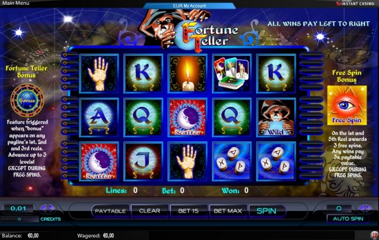 fortune teller slot