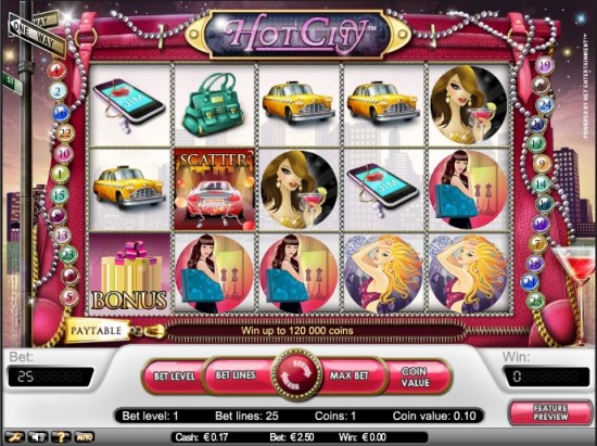 hot city slot