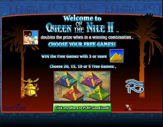 queen of the nile 2 slot