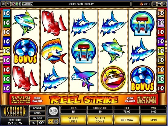 reel strike slot