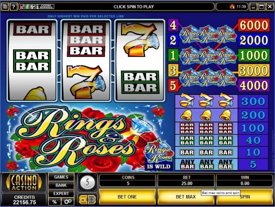 rings and roses slot