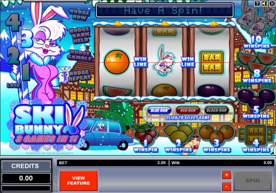 ski bunny slot