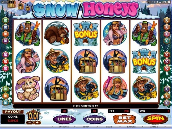 snow honeys slot