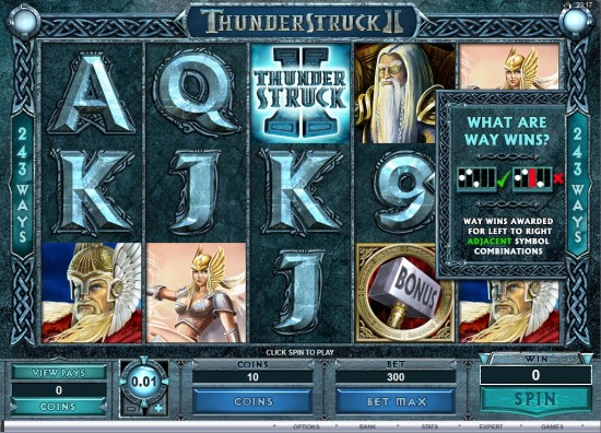 thunderstruck 2 slot machine