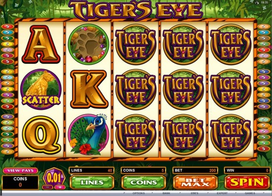 tigers eye slot