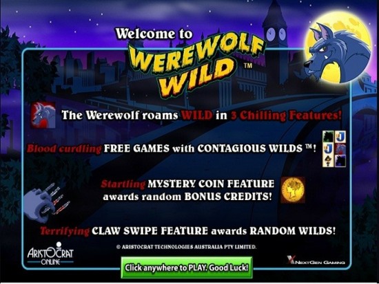 werewolf wild slot