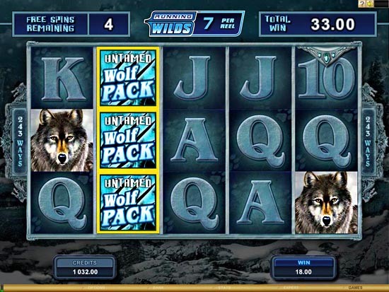 wolf pack slot