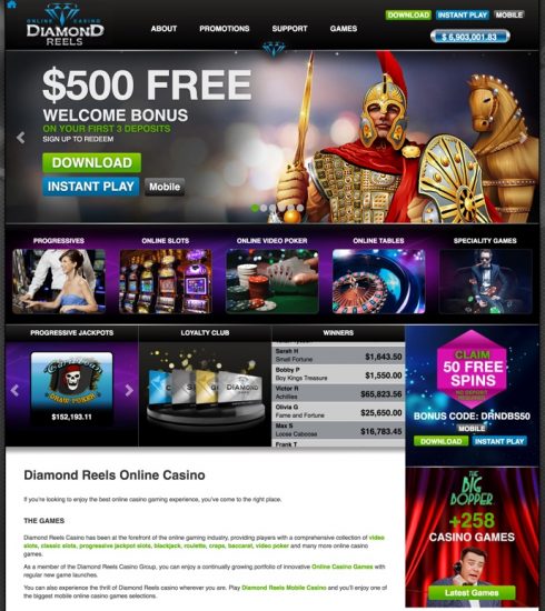 Diamond Reels Casino - No deposit bonus Blog