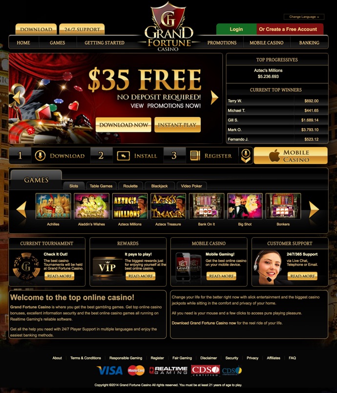 free spins no deposit Luckland